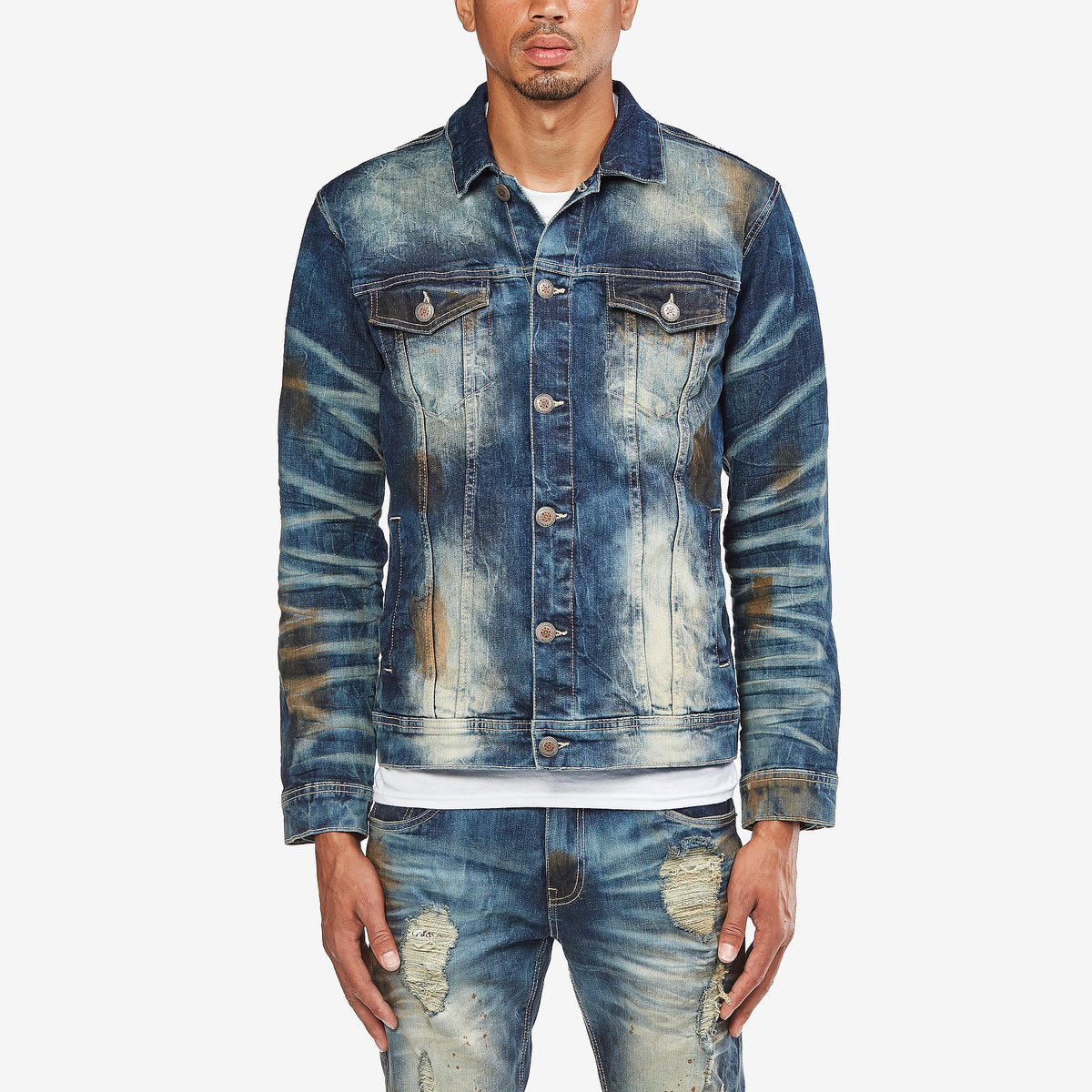 Copper top rivet jacket